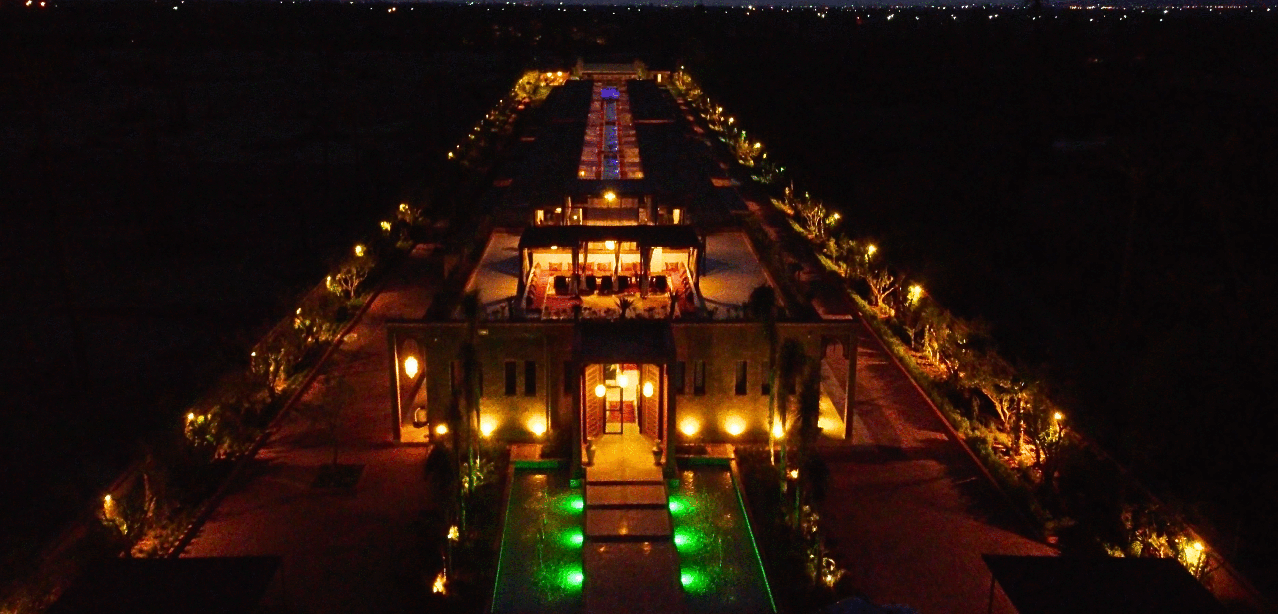 Resort exterior architecture